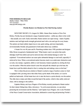 Hunter Anchors press release
